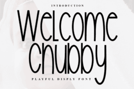 Welcome Chubby Font