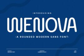 Wenova Font