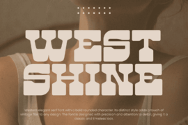 West Shine Font