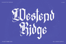 Westend Ridge Font