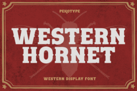 Western Hornet Font