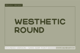 Westhetic Round Font