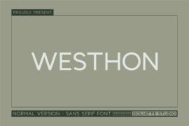 Westhon Font