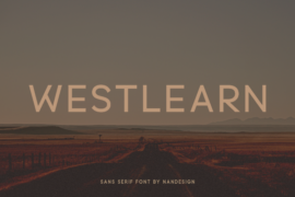 Westlearn ND Font
