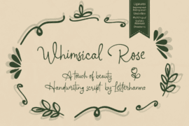 Whimsical Rose Font
