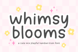 Whimsy Blooms Font