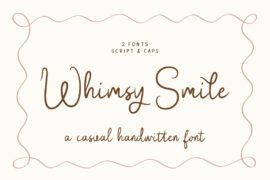 WhimsySmile Font