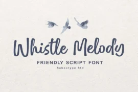 Whistle Melody Font