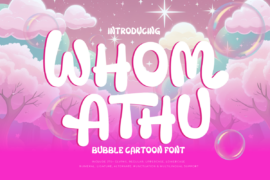 whom Athu Trial Font