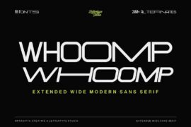 Whoomp DEMO Font