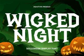 Wicked Night Font