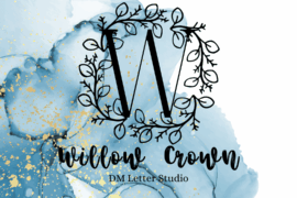 Willow Crown Monogram Font