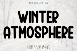 WInter Atmosphere Font