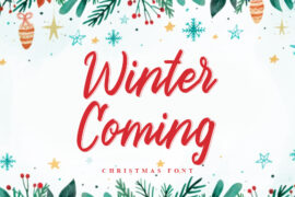 Winter Coming Font