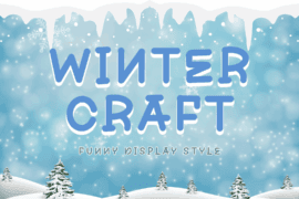 Winter Craft Demo Font