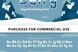 Winter Dairy Font