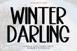 Winter Darling Font