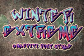 Winter Extreme Font