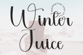 Winter Juice Font