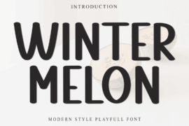 Winter Melon Font