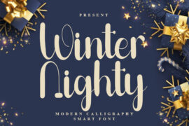 Winter Nighty Font