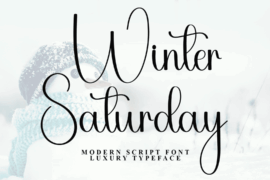 Winter Saturday Font