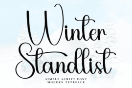 Winter Standlist Font