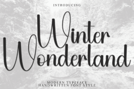 Winter Wonderland Font
