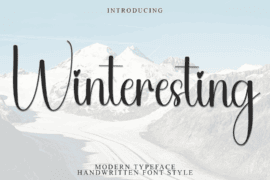 Winteresting Font