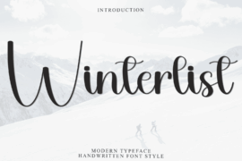 Winterlist Font