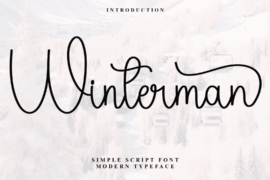 Winterman Font