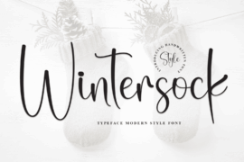 Wintersock Font
