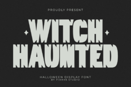 Witch Haunted Font