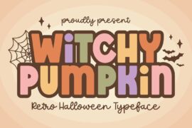 Witchy Pumpkin Font
