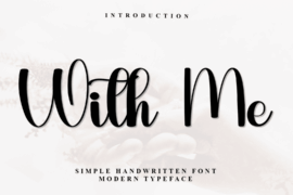 With Me Font