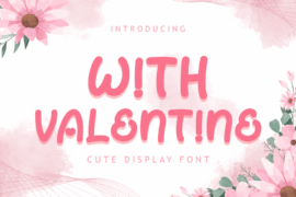 With Valentine Demo Font