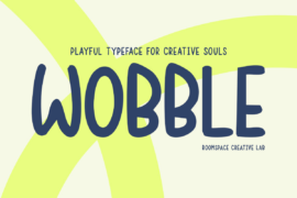 Wobble Font