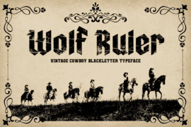 Wolf Ruler DEMO Font