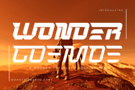 WONDER COSMOS DEMO Font Family