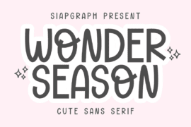 Wonder Season Font
