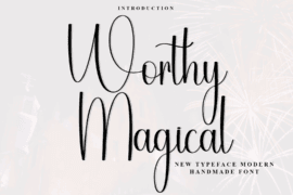 Worthy Magical Font