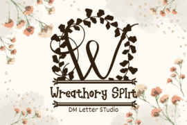Wreathory Split Font