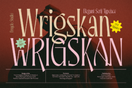 Wrigskan Demo Font