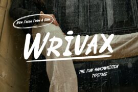 Wrivax Font