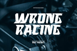 WrongRacingDemo Font