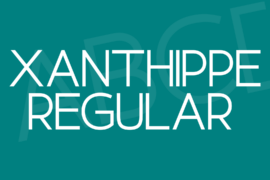 Xanthippe Font