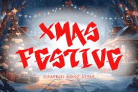 Xmas Festive Demo Font