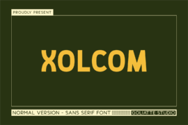 Xolcom Font