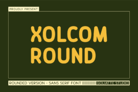 Xolcom Round Font