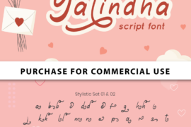Yalindha Font